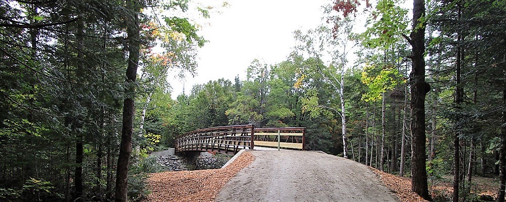 Recreational Trails photo of a wooden bridge