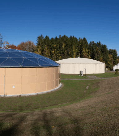 Crystal Lake Water Tank in Winsted, CT